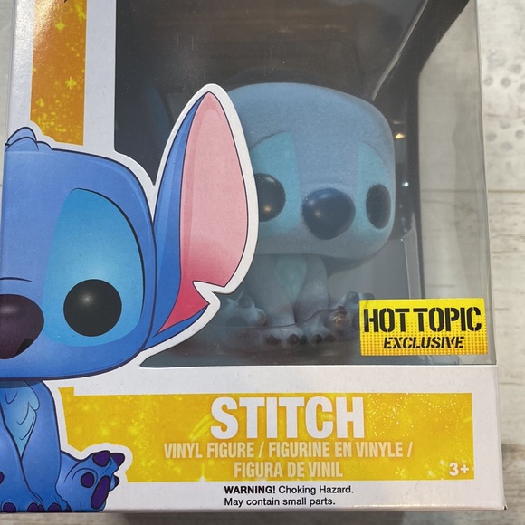 2/$100 Funko Pop Flocked Stitch #159 Disney Exclusive Figure - Picture 2 of 8